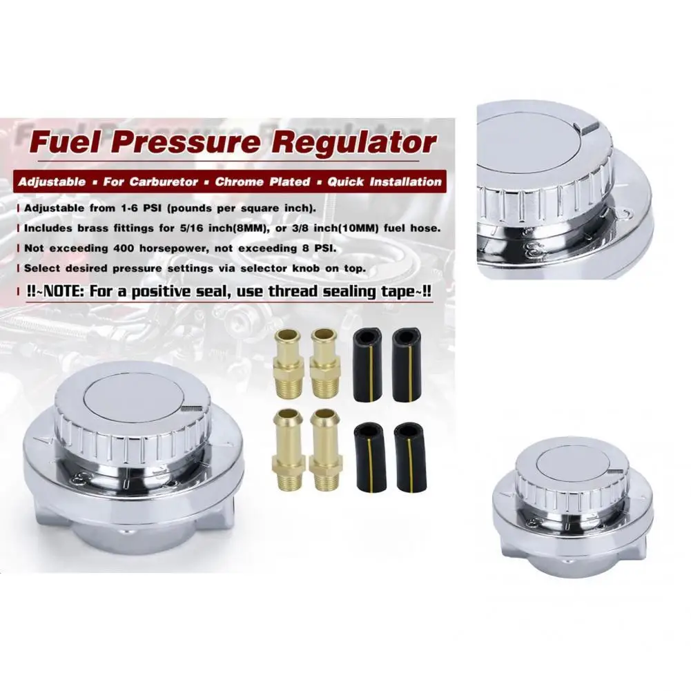 Аксессуары отличный регулятор давления топлива 1 5-5 PSI металлический Carb ручной