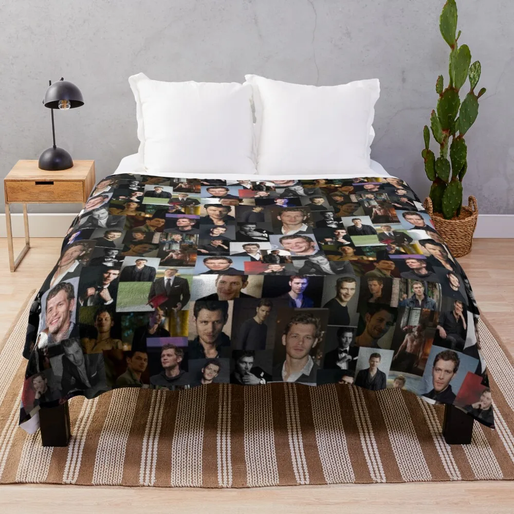 

joseph morgan Throw Blanket double blanket for summer big thick furry couple blanket synthetic skin blanket comforter blanket