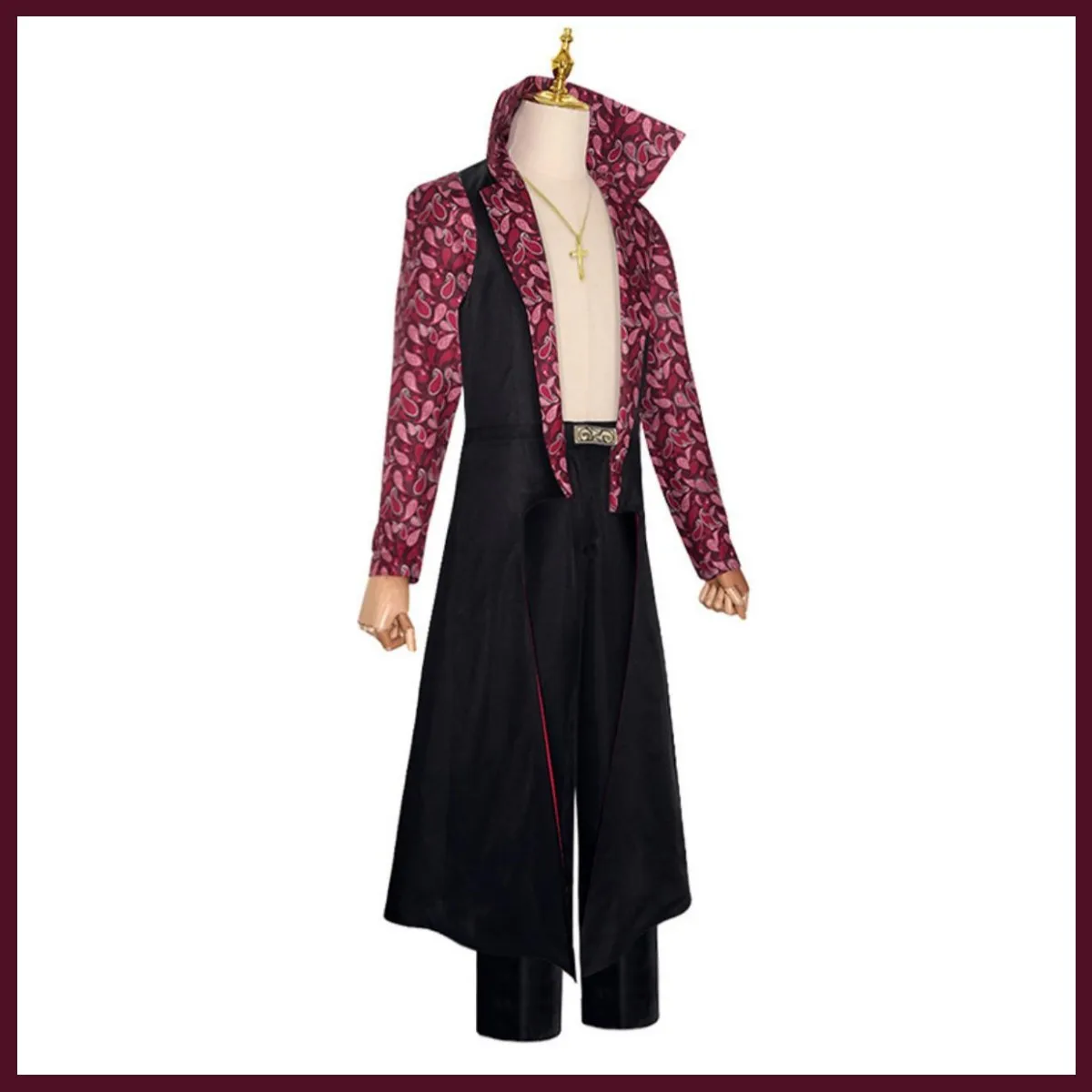 Живые боевые фильмы Дракулы Михоке Косплей Костюм Плащ с воротником-стойкой и