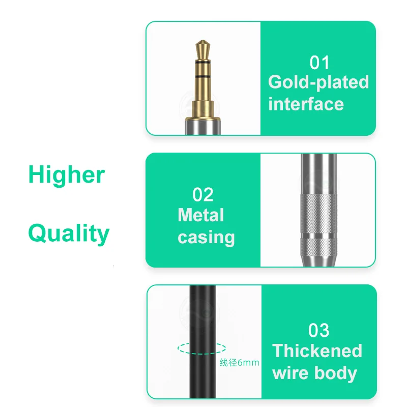Фото 3 5mm aux cable male to male 90 Degree Elbow jack aux adapter 3.5mm Jack Audio Cable Speaker Aux Wire for Video Car Headphone №5