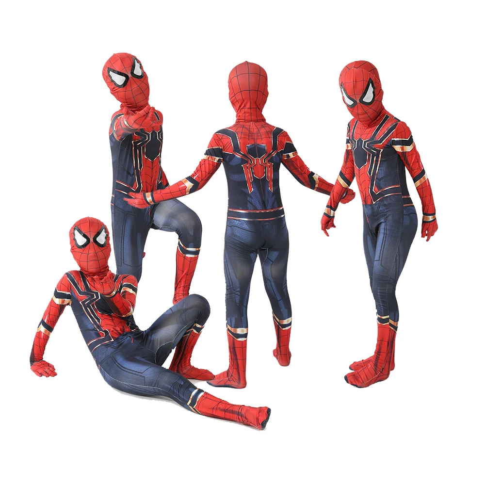 Костюм для косплея «Человек-паук» для детей и взрослых
