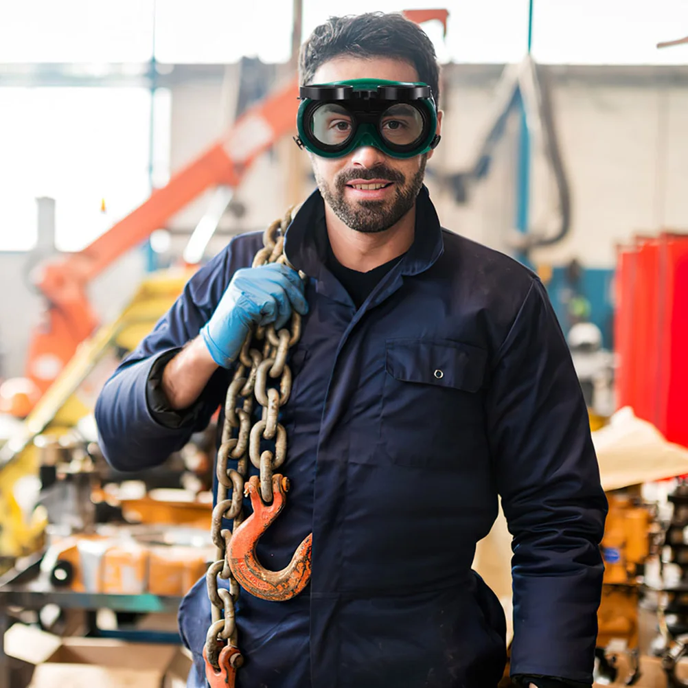 

2 Pcs Welding Glasses Cover Anti-scratch Protective Safety Goggles Welder Men Anti-UV Eyewear