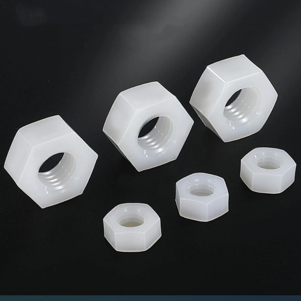 

M2 M2.5 M3 M4 M5 M6 Nylon hexagonal nuts