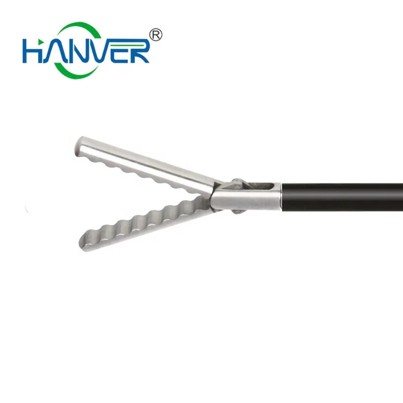 

Laparoscopic Instruments Atraumatic Grasping Forceps Rough Tooth