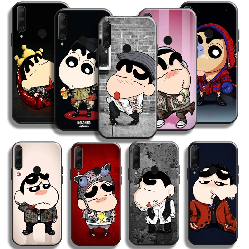 

Cartoon Cute Crayon Shin-chan For Huawei Honor 9X 8X 7X Pro Case For Honor 10X Lite Phone Case Back Silicone Cover TPU Soft