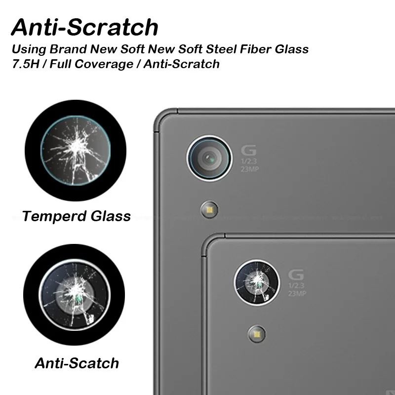 Фото 3 шт./партия, защитная пленка для объектива камеры Sony Xperia Z5 Z4 Z3 Z2 Z1 Z Compact Premium E5 M4 M5 №3