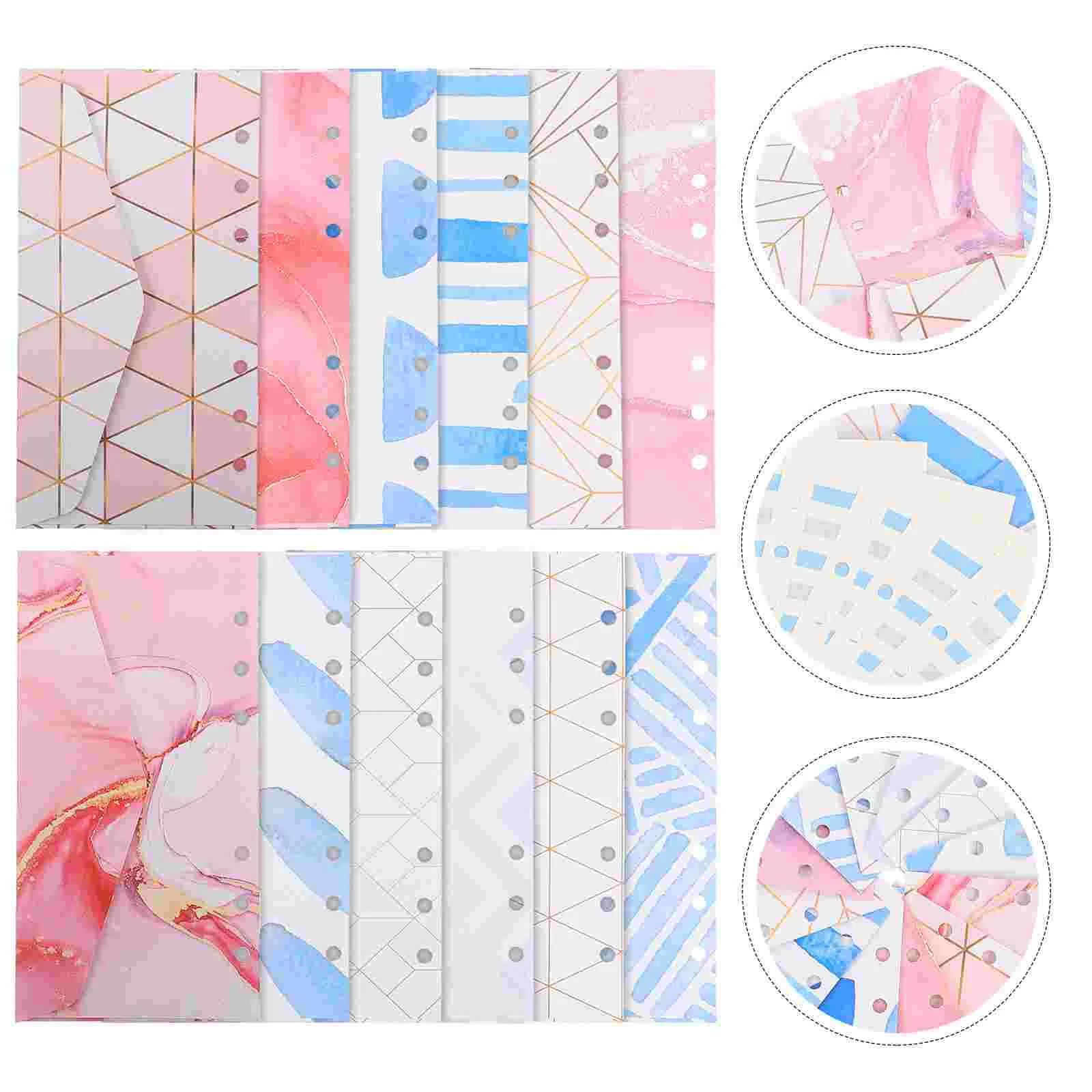 

Декоративные конверты-багги для бумаг, книжка для счета, практичные конверты для наличных, бумажные вкладыши с листьями, студенческие буквы