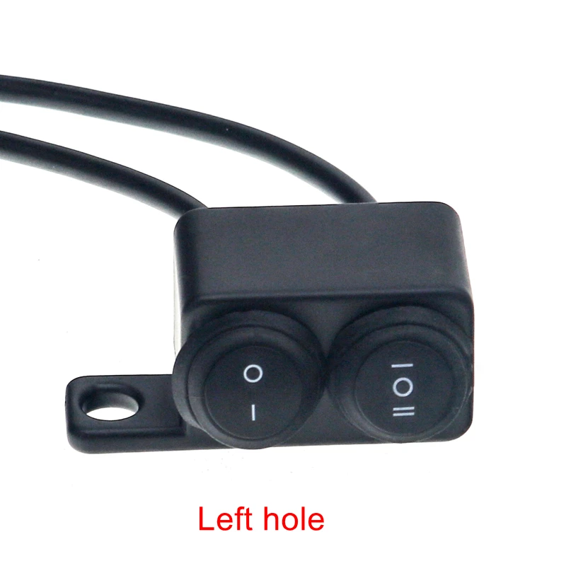 Кнопка включения/выключения для мотоцикла, двухкнопочная, водонепроницаемая