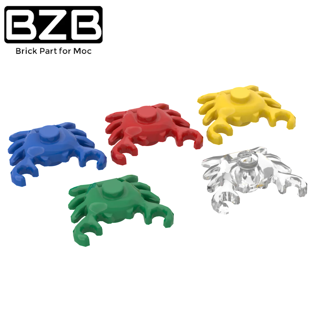 

Детали BZB MOC 33121 31577, 10 шт., Совместимые Кирпичи-крабы, пазлы Edu, игрушки для творчества, строительные блоки, детские подарки