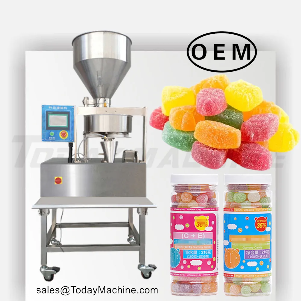 

Automatic 100g 500g 1kg Peanut Nuts Beans Filling Machine With Cup Volumetric Filler