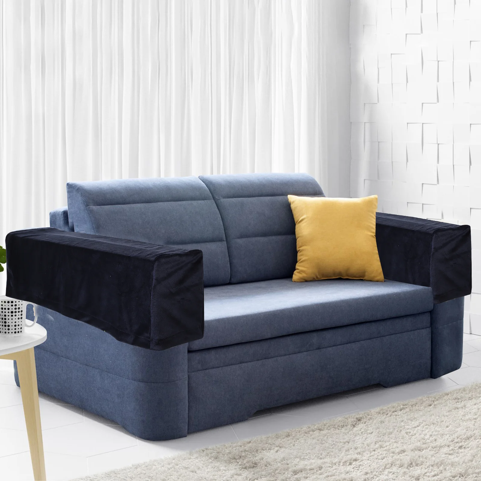 

Armrest Sofa Cover Arm Covers Couch Protector Armchair Slipcovers Chair Slipcover Stretch Elastic Anti Recliner Protectors