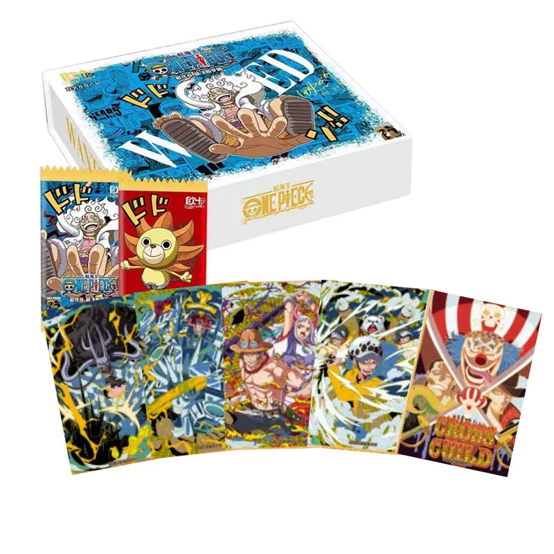 

1Box One Piece Collection Box Cards Tcg Luffy Dream Anime Rare CP UR Table Playing Game Board Kids Adult Toys Christmas Gift