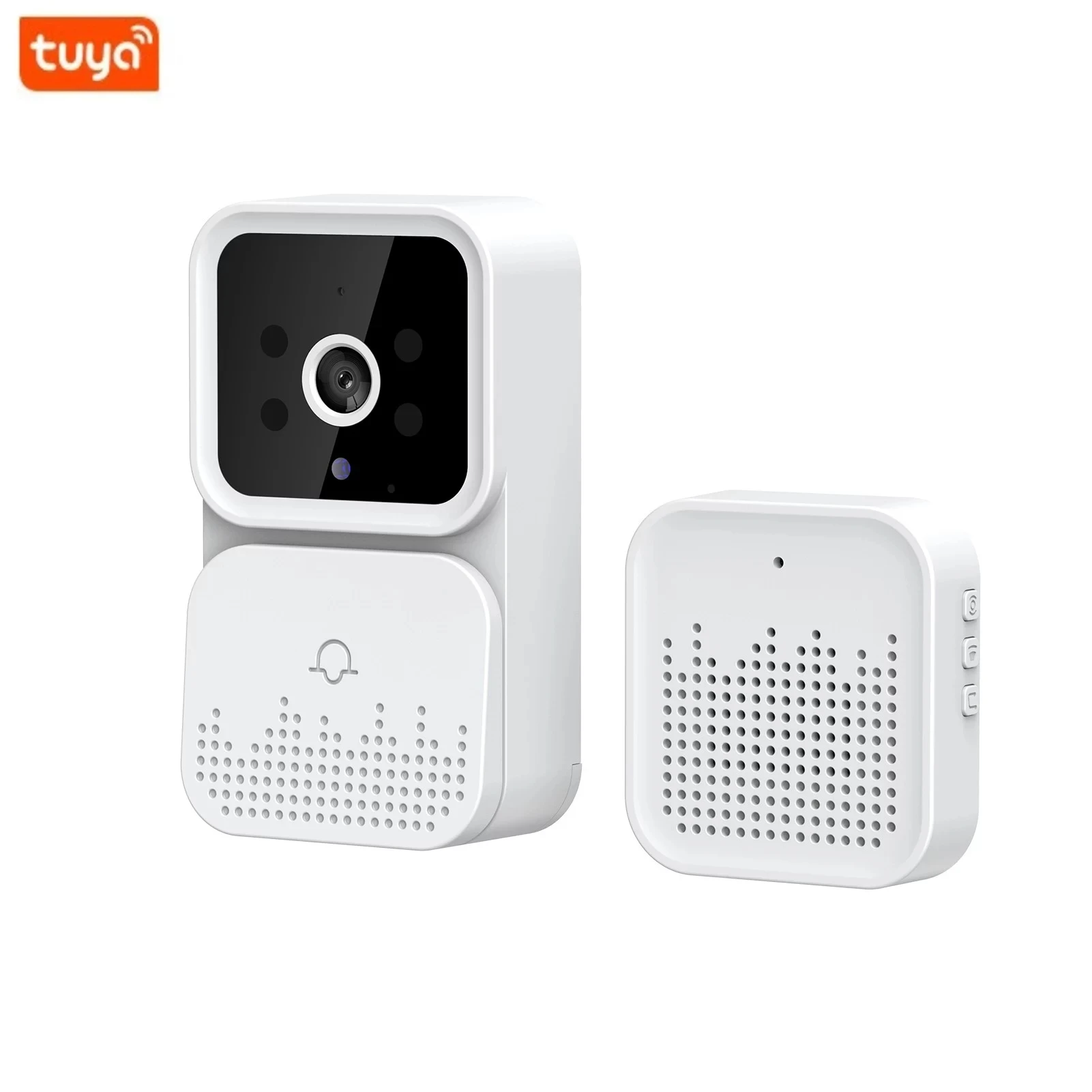 

Беспроводной видеодомофон Tuya, 2,4/5 ГГц, Wi-Fi, 1080P