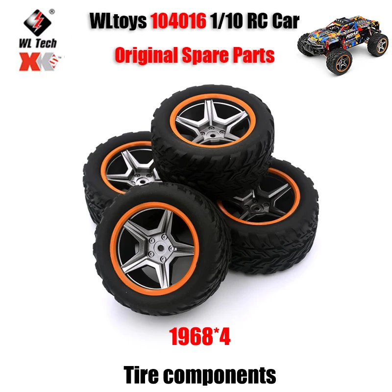 

WLtoys 104016 1/10 RC автомобиль оригинальные запасные части 1968*4 компоненты шин