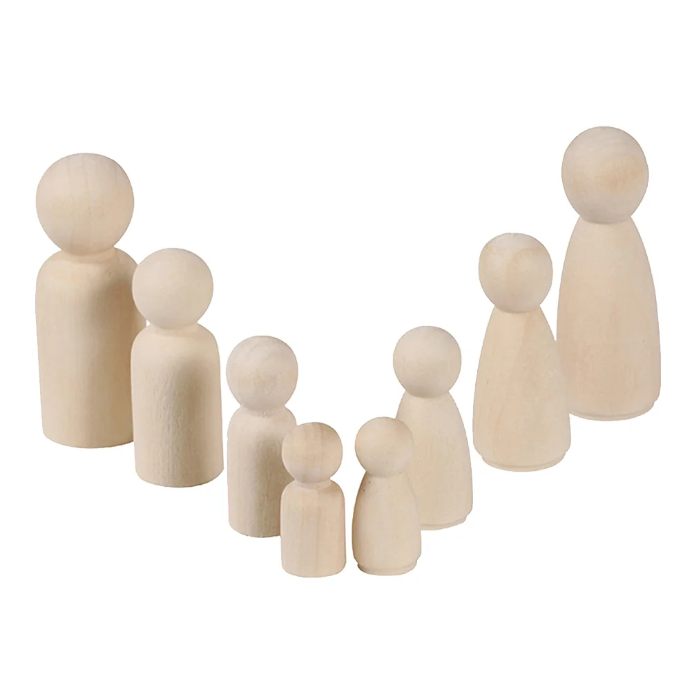 

40pcs Unfinished Educational Bodies for Education DIY Craft