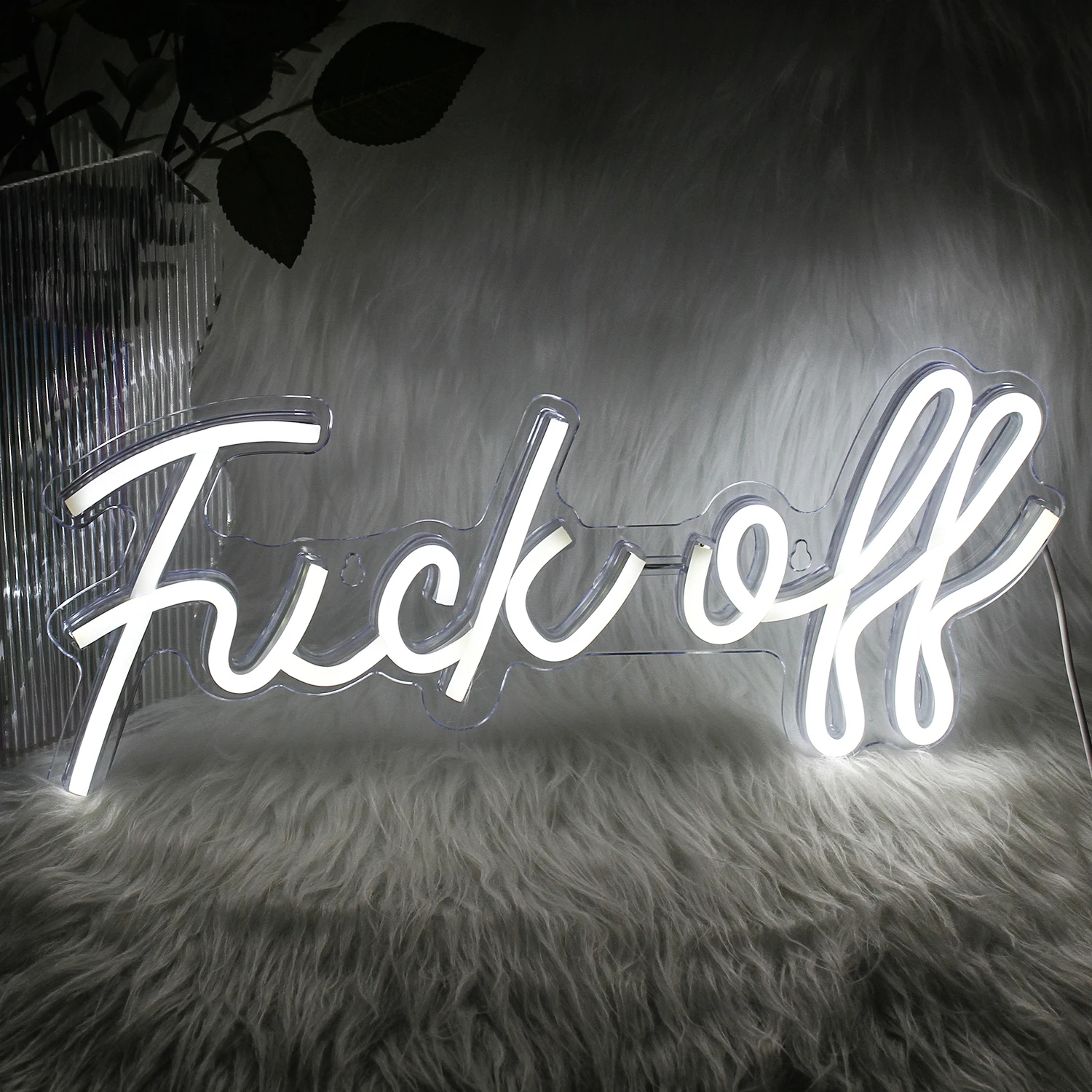 

Ineonlife Cool Word Funny Led Neon Sign Light Super Lamp Acrylic Night Street Room Home Bar Club Party Fun USB Wall Decor Gift