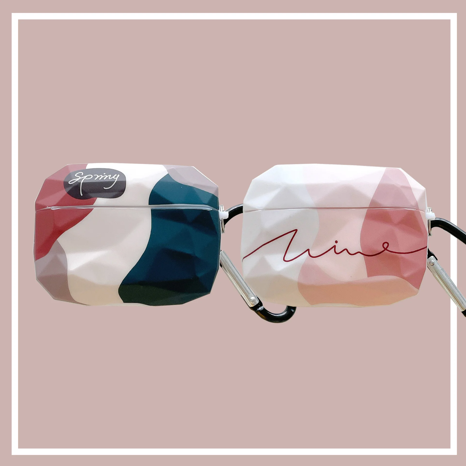 

For Airpods Pro Case Plastic Personalise Protective Cases For Apple Airpods 1 / 2 / Pro Case Wireless Earphone Cover Bags