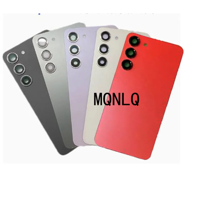 Задняя крышка чехлы аккумулятора корпус для Samsung Galaxy S23 5G + SM-S911B Plus стеклянная