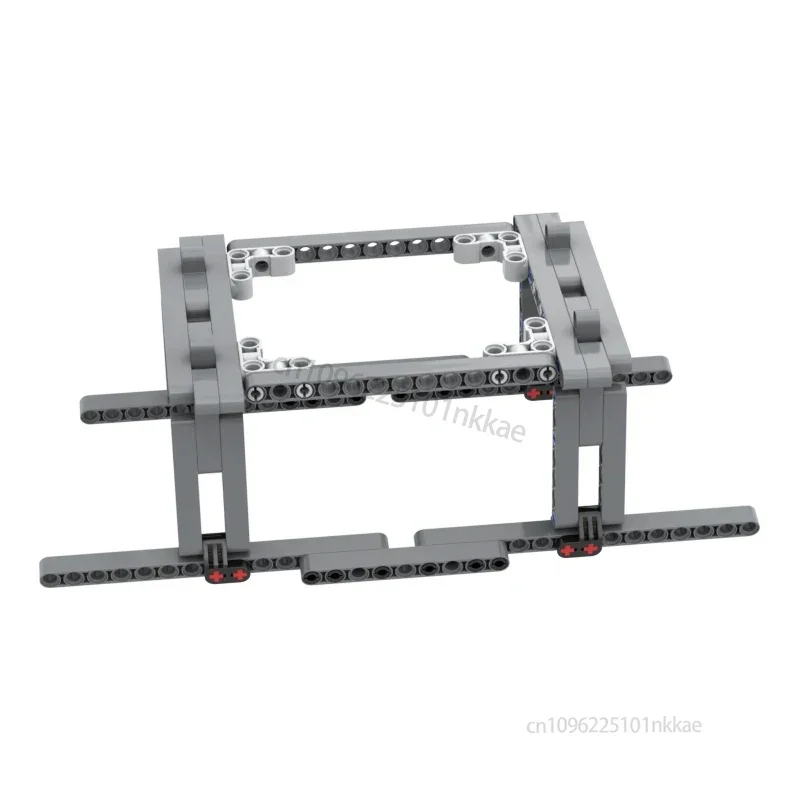 Фото НОВЫЙ MOC, простая подставка 42110, подставка для дисплея Land Rover Defender, модель строительных блоков, автомобили, дисплей, кирпичи, игрушки «сделай сам», только подставка для подарков №5