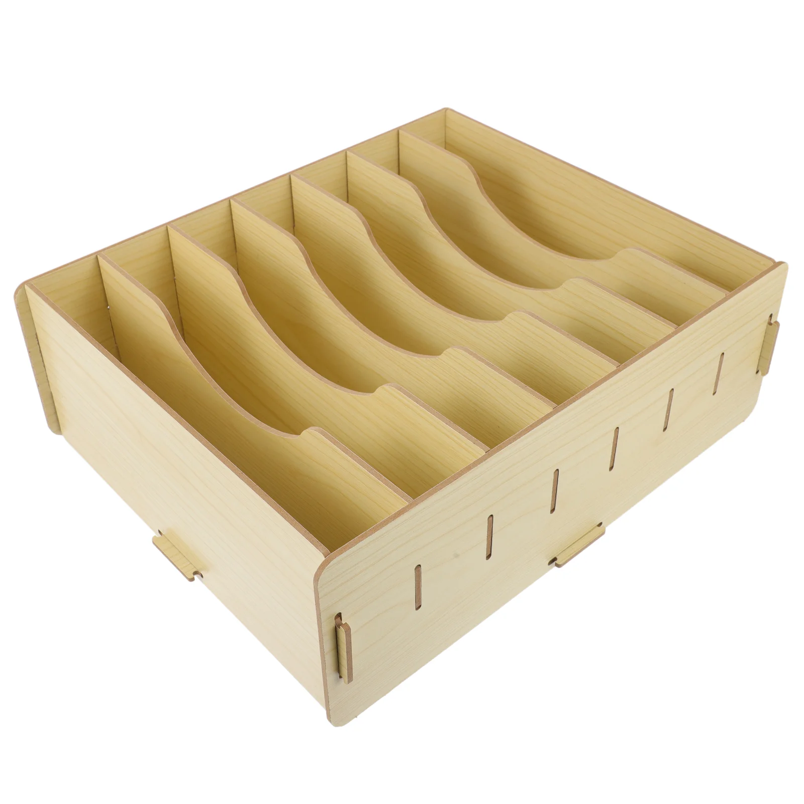 

Семейная деревянная коробка для рецептов, винтажный рецепт, канцелярский контейнер, бумажный напильник, разделенная коробка, Рабочий стол для офиса