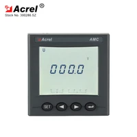 acrels factory price dc voltmeter panel mounted amc72l dv dc voltage monitoring