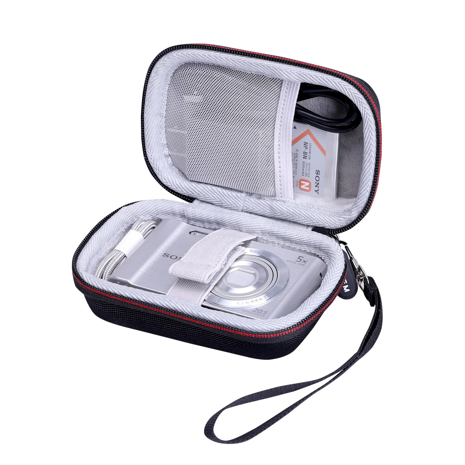 

LTGEM EVA Hard Case for Sony DSCW800/B and Sony DSCW830 20.1 MP Digital Camera