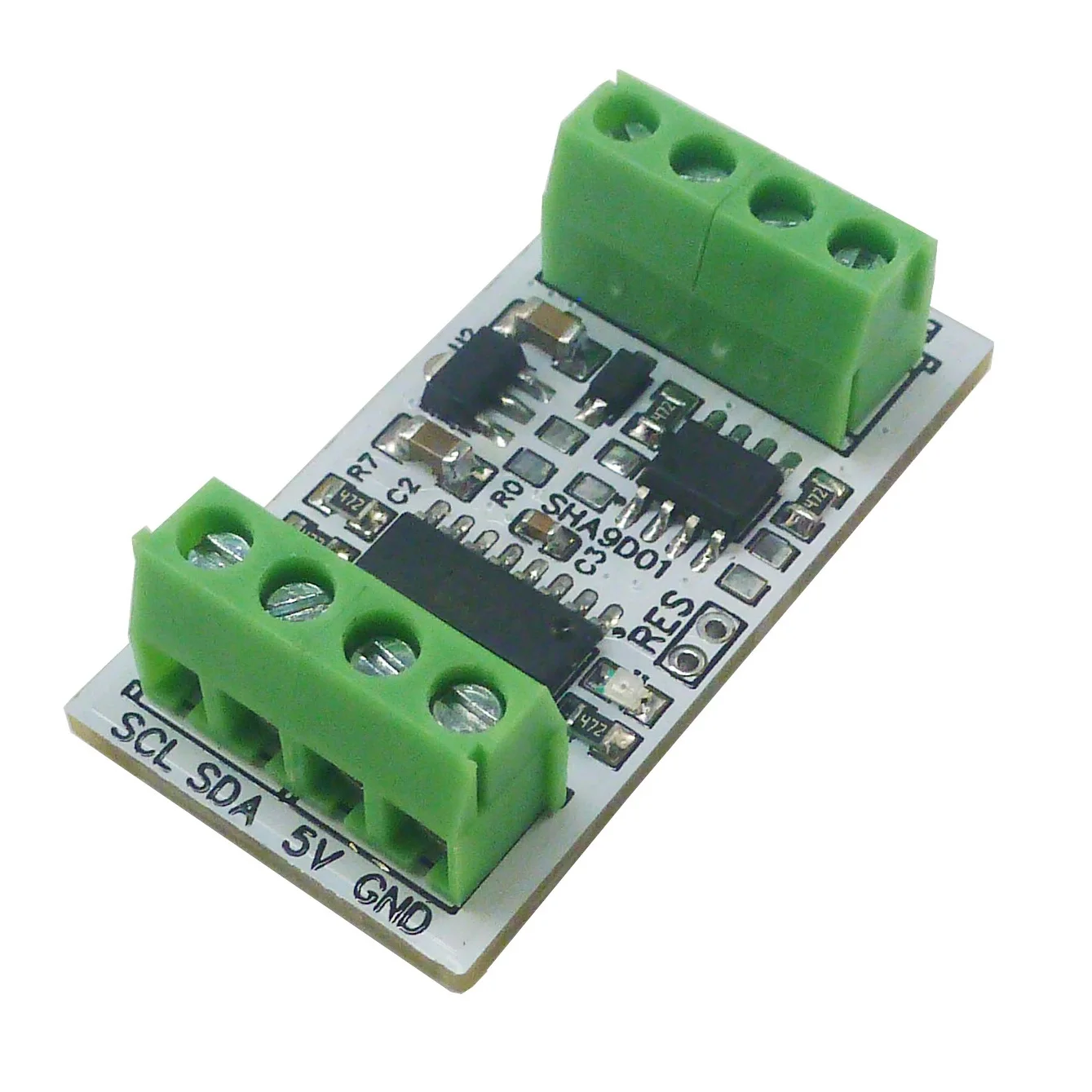 Промышленная плата адаптера датчика температуры и влажности SHT30 RS485 TTL Modbus Rtu