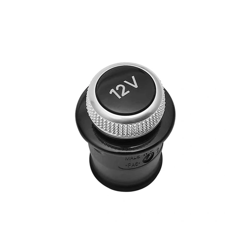 

For Audi A4L A6L Q3 Q5L Q7 A3 Cigarette Lighter Dust Plug Decorative Cover Chrome Plated