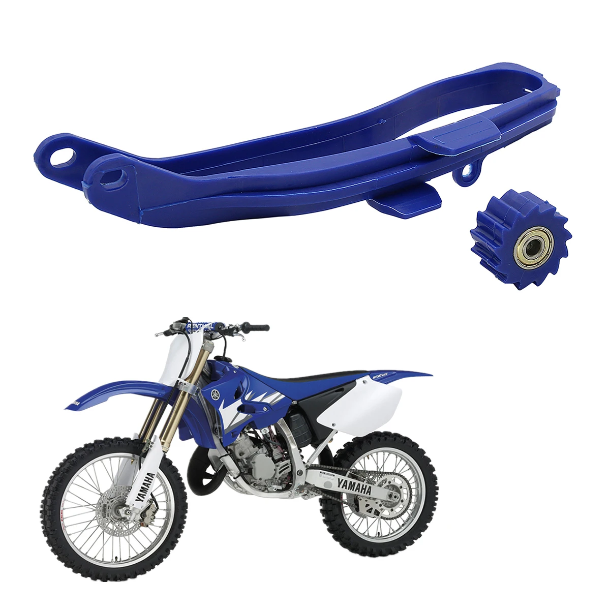 

Chain Guide Sprocket Guard Swingarm Chain Slider Guide Bottom Roller For Yamaha YZ125 YZ250 YZ250F YZ450F YZ250X WR250F WR450F