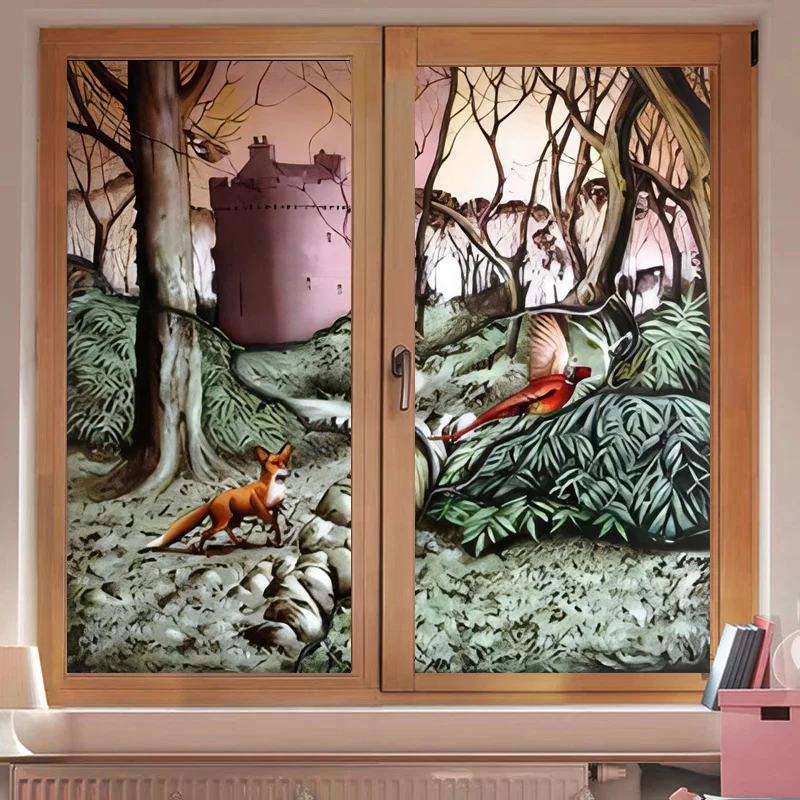 Фотообои изготовленные на заказ подходят для любого размера или формы окон