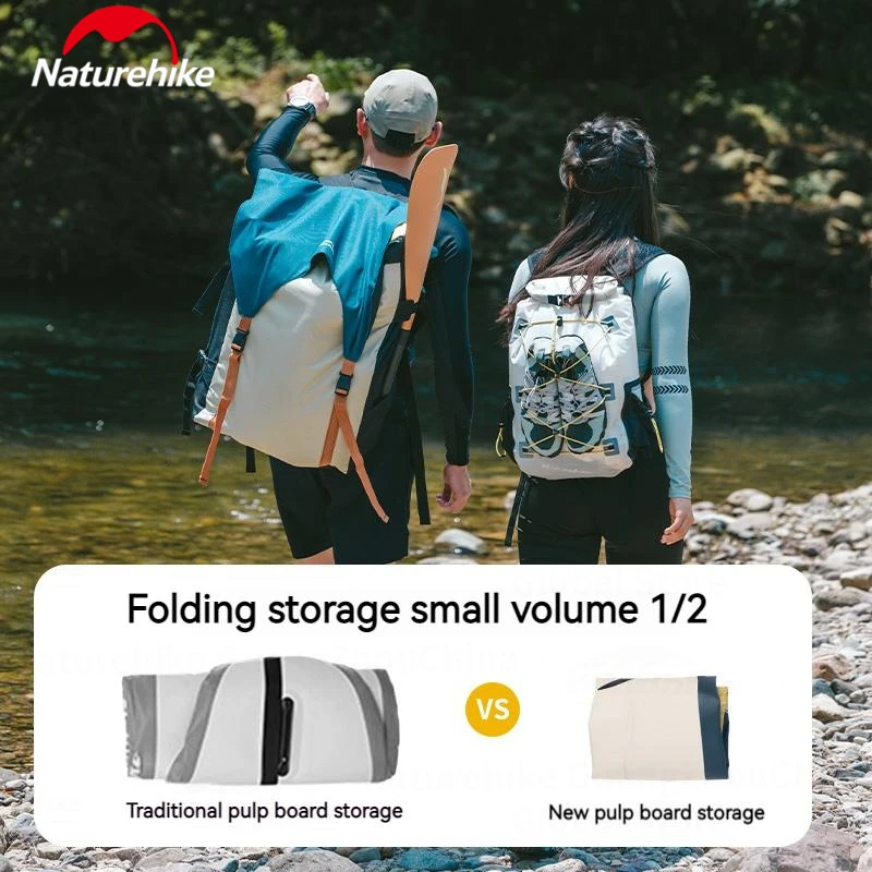 woda z plecakiem Naturehike Paddle Board Stand Up Nadmuchiwana deska surfingowa Pulp Surfing Ultralight płetwą ogonową Zestaw do sportów wodnych