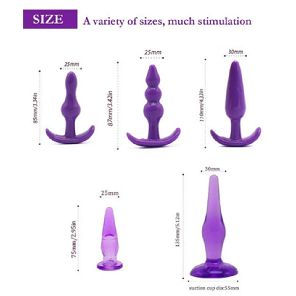 Набор фаллоимитаторов для БДСМ вибратор женщин анальные бусины Анальная пробка