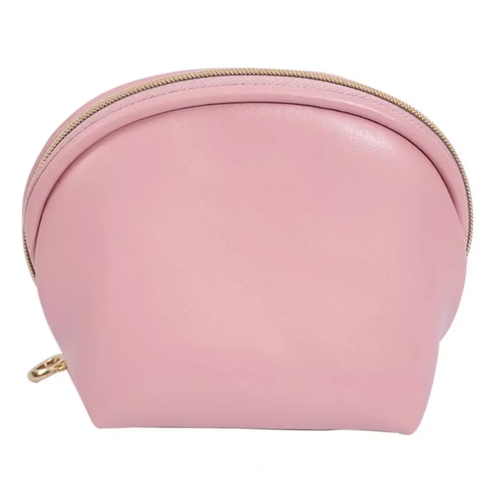 

Makeup Organizer Handbag Durable Zipper Closure Dirt-proof Compartment Storage Lipstick Bag for Daily Use