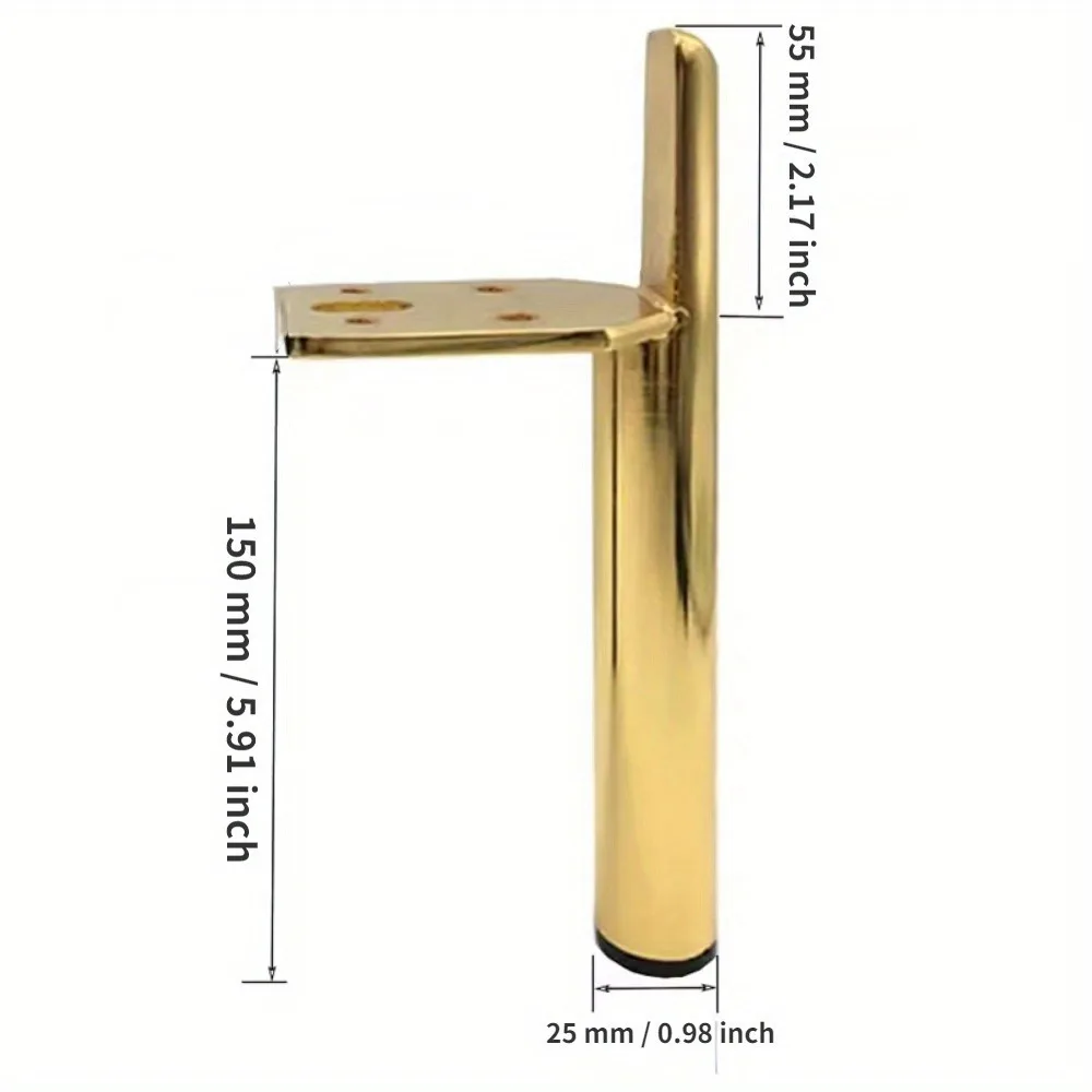 4 шт. металлические ножки для мебели