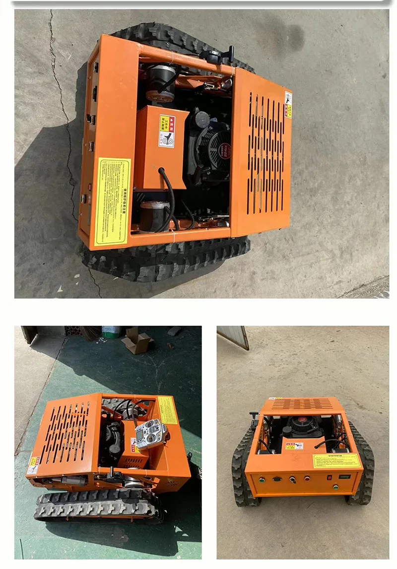 Высококачественная CE одобренная машина для резки травы гусеничная щетка резак