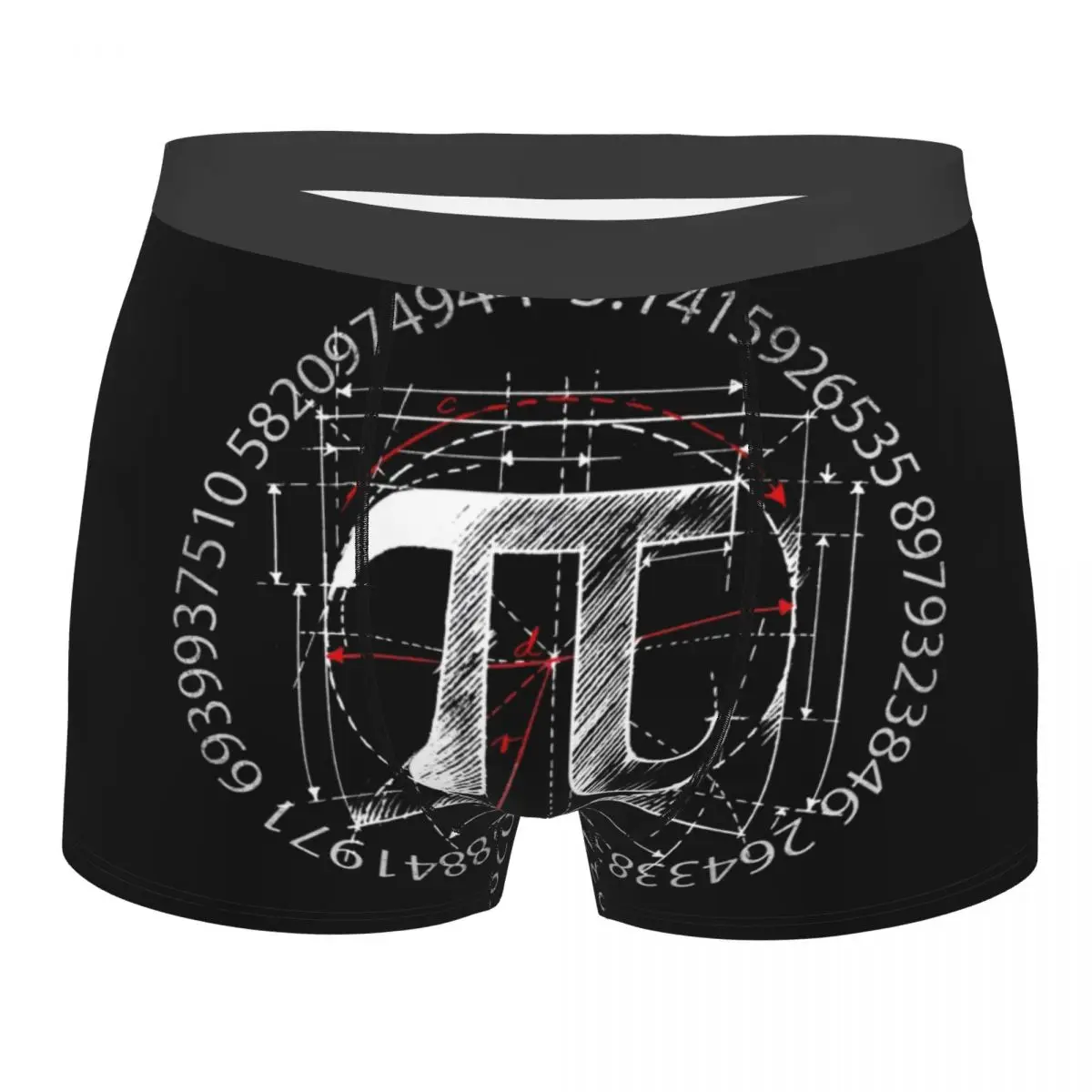 

Мужские трусы-боксеры с 3D-принтом