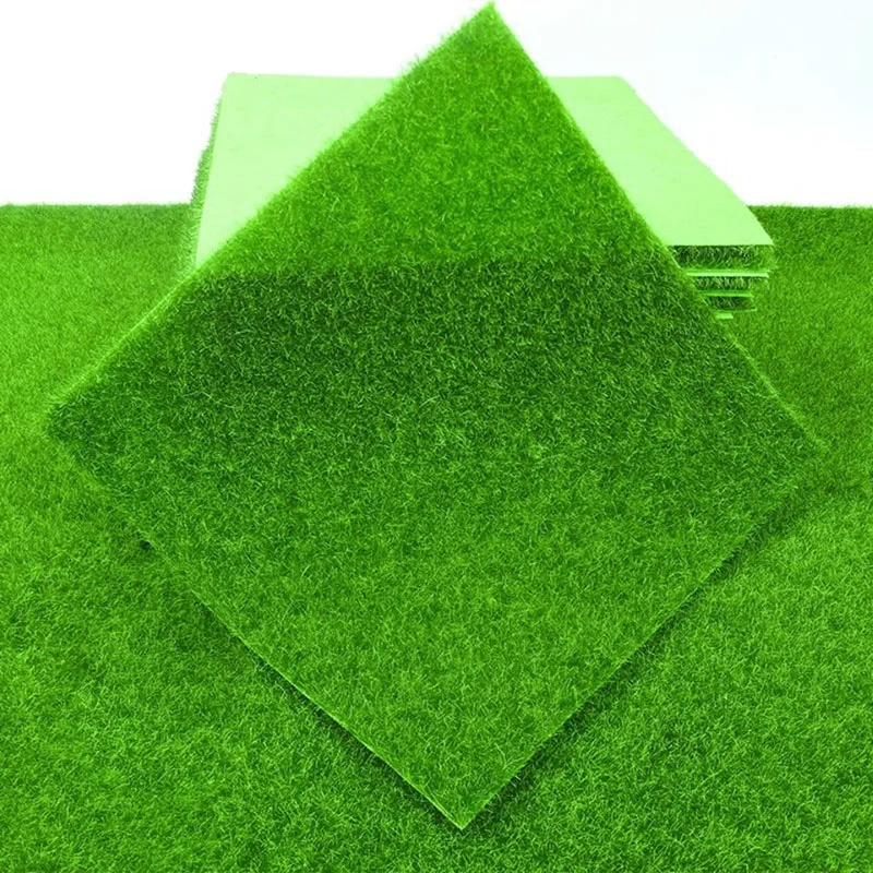 

30*30cm Artificial Grass Decoration Artificial Turf Cesped Artificial Fake Garden Decoration Micro Landscape Moss Decor Plant