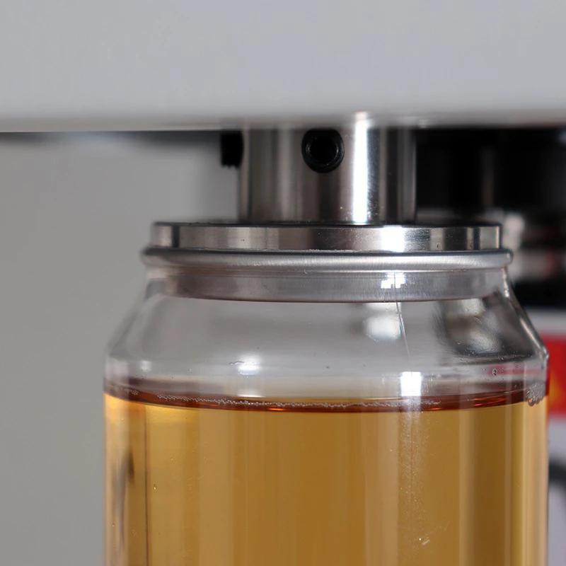 Автоматическая машина для запечатывания напитков в магазине чая с молоком банок