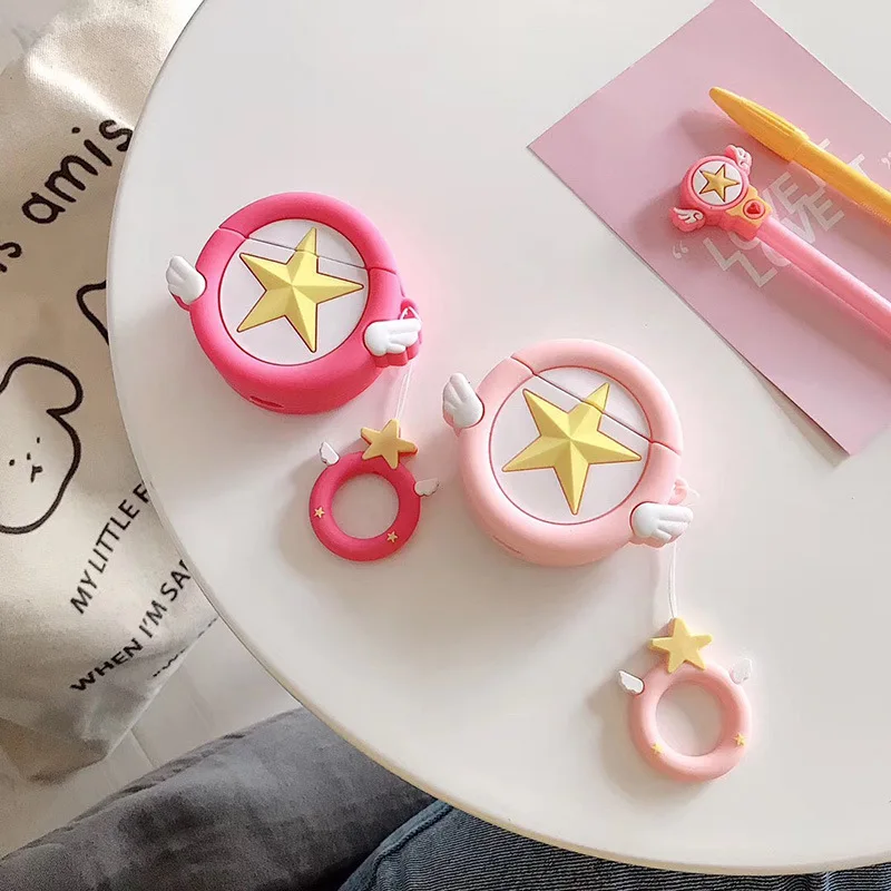 

Cute cartoon anime silicone sleeve Case for Airpods 1 2 3 Pro