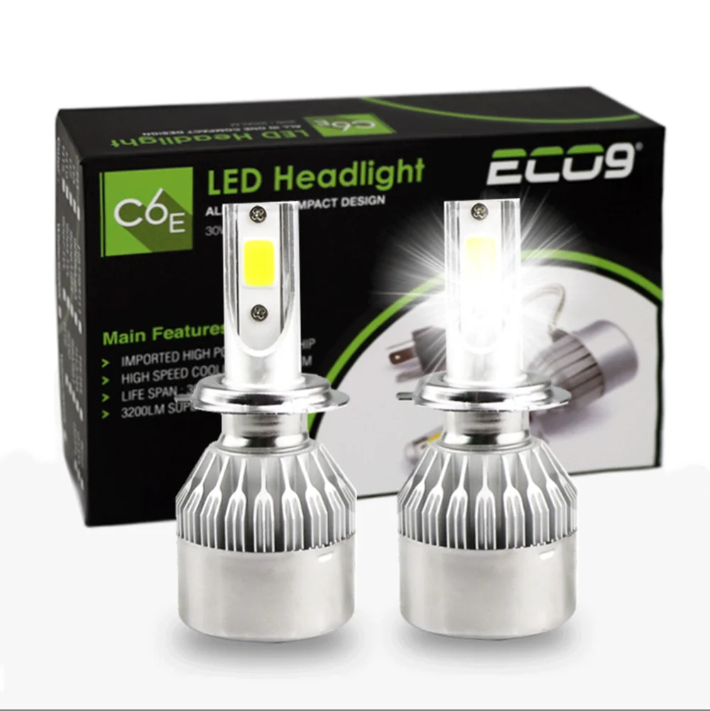 

C1 Car led headlight H7 H4 9005LED headlight far and near light integrated bulb front lighting