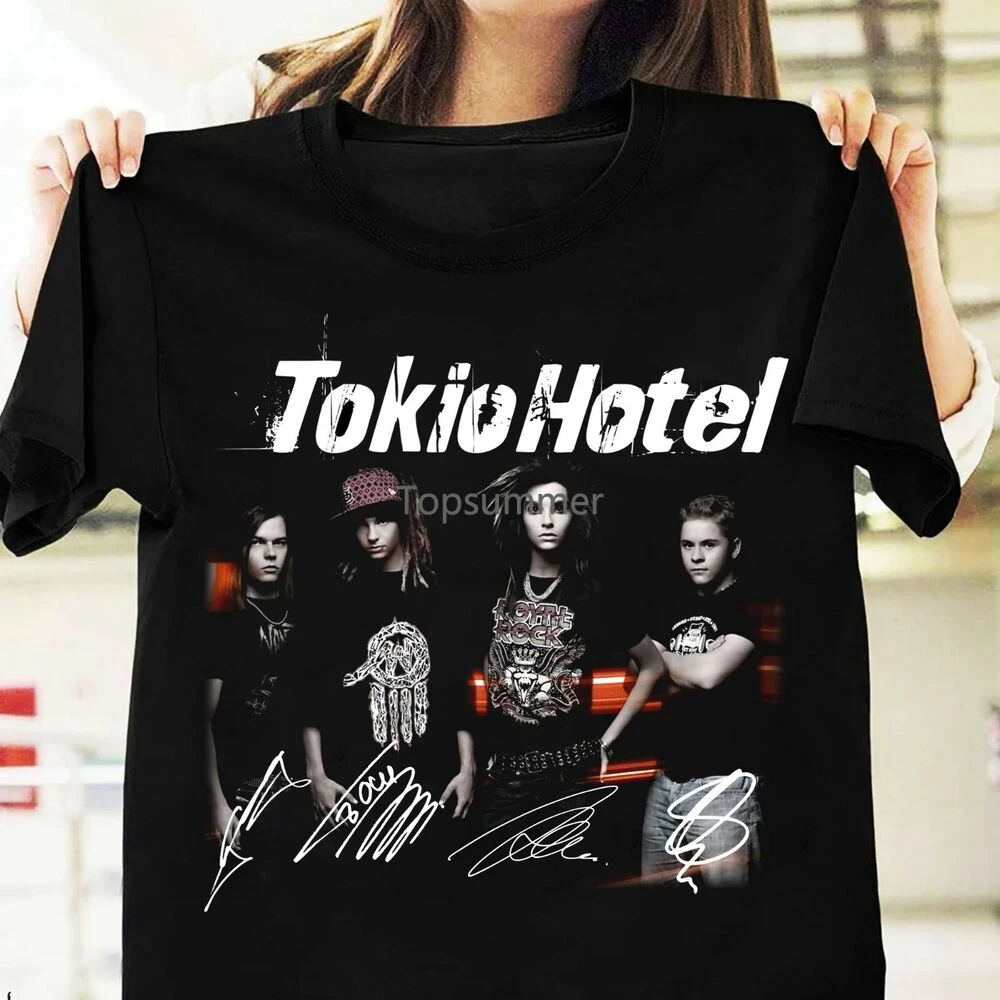

Hot Tokio Hotel Tour Collection Singer Unisex All Size T-Shirt 1N1287