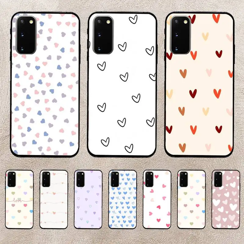 

Cute Cartoon Love Heart Phone Case For Huawei Honor 10Lite 10i 20 8x 10 Funda 9lite 9xpro Back Coque