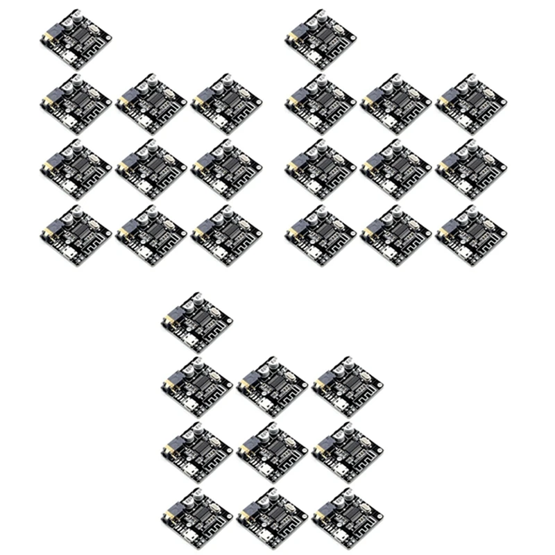 

VHM-314 Bluetooth Audio Receiver Board Bluetooth 5.0 MP3 Lossless Decoder Board Wireless Stereo Music Module 30Pcs