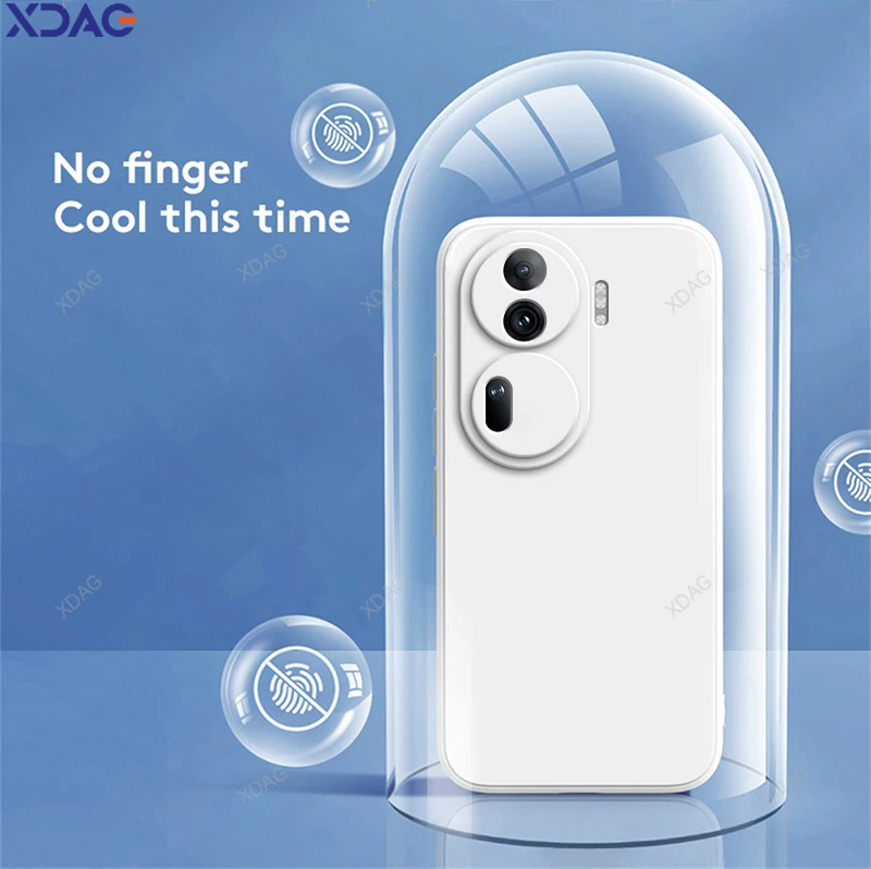 Мягкий внутренний флокирующий чехол для Oppo Reno11 Pro (Китай) 6 74 &quotPJJ110 Простой