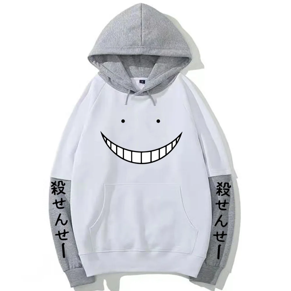 Korosensei Hoodies Anime Assassination Classroom Sweatshirt Men Winter Harajuku Streetwear Gothic Women Clothes Oversized Hoodie images - 6