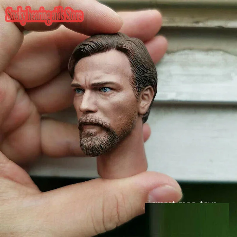 

1/6 Оби Ван солдат Кеноби голова ревера аксессуары модель подходит для 12-дюймовых мужских фигурок тела