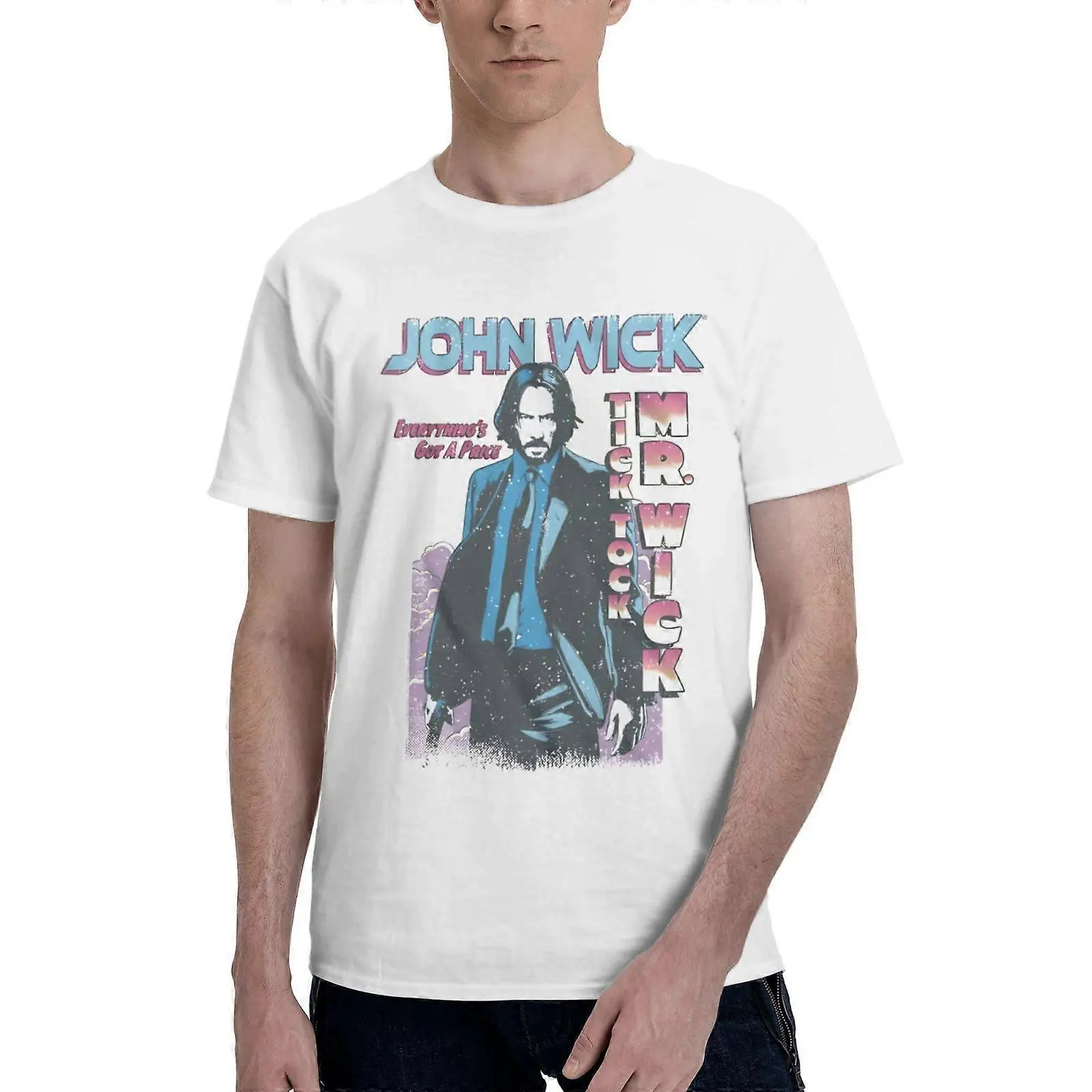 Футболки John Wick для мужчин и женщин-DW30458