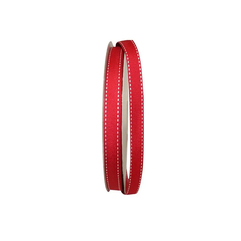 

Grosgrain All Occasion Red Saddle Polyester Ribbon, 1800" x 0.62"