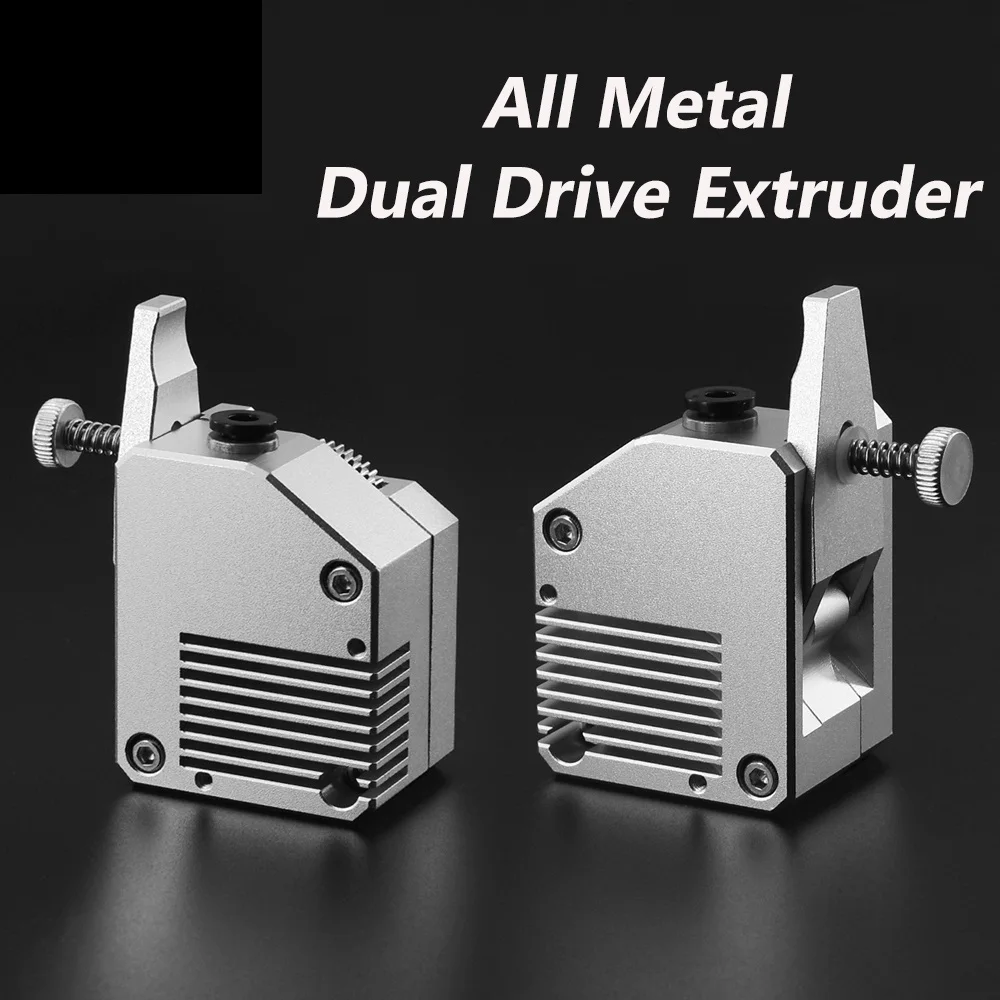 

All Metal Dual Drive Extruder Right/Left Cloned Btech Bowden For Extruder Wanhao D9 Creality CR10 Mk3 Ender 3 Prusa I3 Anet E10