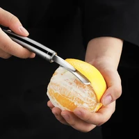 stainless steel orange peeler citrus lemon grapefruit fruit remover peeling cutter opener juice helper kitchen creative gadgets